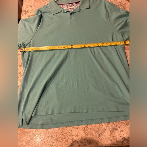 Tasso Elba Cotton Short Sleeve Collar Polo T-Shirt SZ XXL - Picture 4 of 7